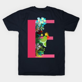 Tropical alphabet E T-Shirt